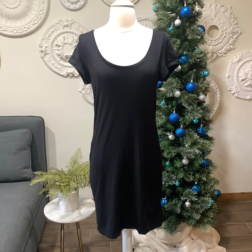 Black tshirt dress